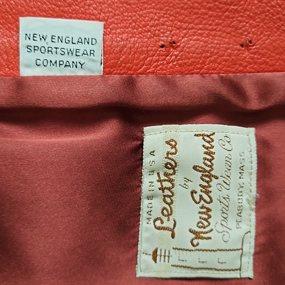 Vintage 60's mod leather coat - Picture 5 of 9